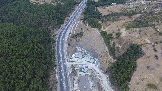 Sabuncubeli Tüneli Havadan Görüntülendi