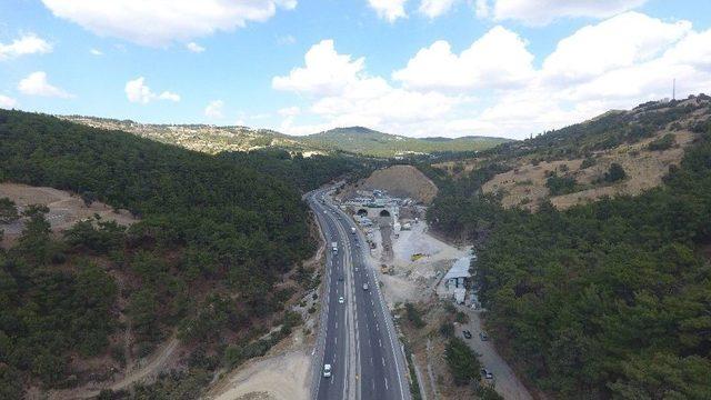 Sabuncubeli Tüneli Havadan Görüntülendi