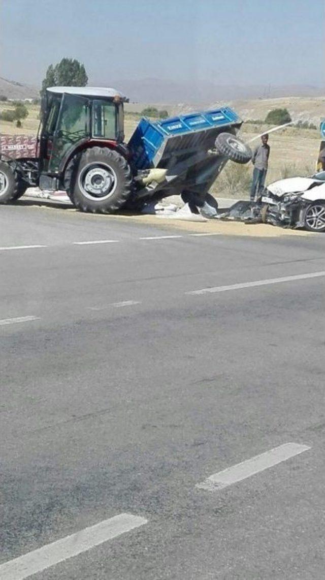 Erzurum’da Trafik Kazası: 3 Yaralı