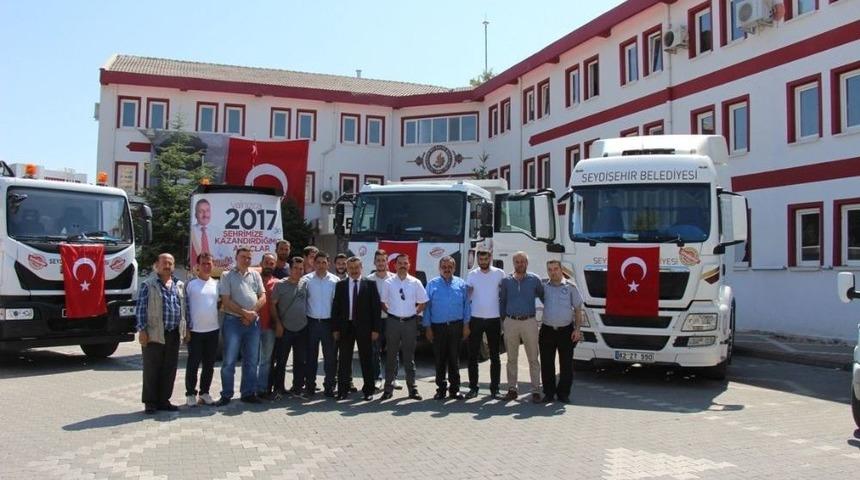 Seydişehir Belediyesi Ara&ccedil; Filosu G&uuml;&ccedil;leniyor