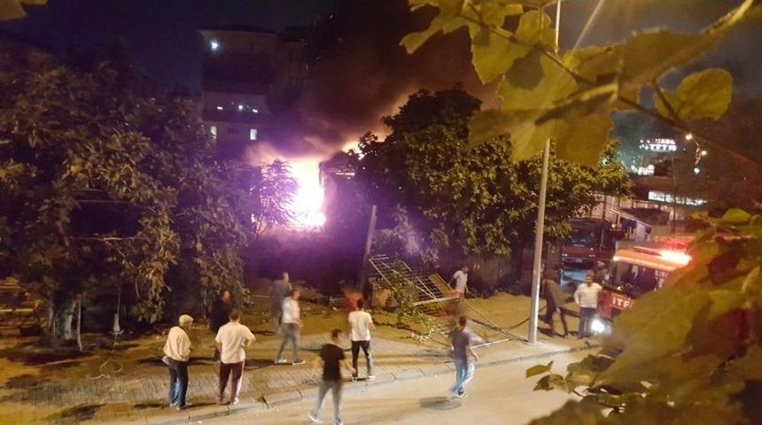 Hurdalık Alev Alev Yandı