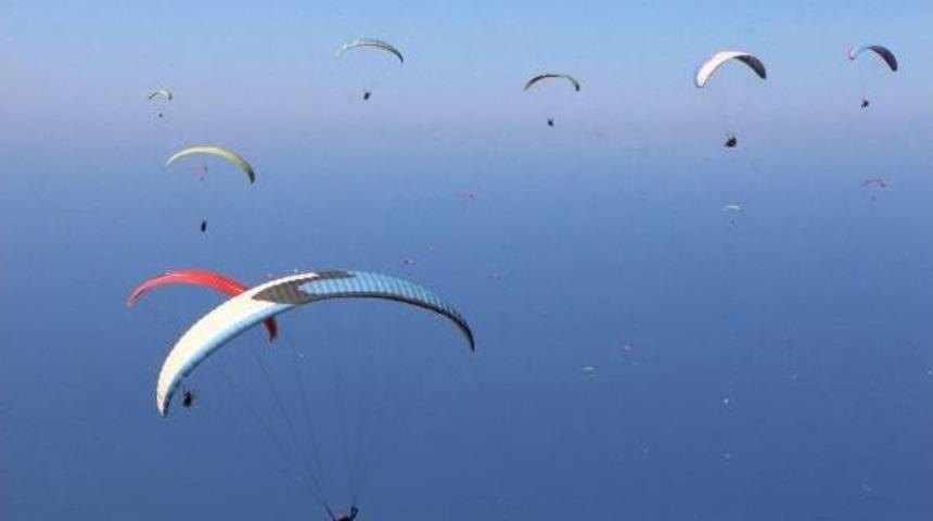 Babadağ'da Bayram Rekoru