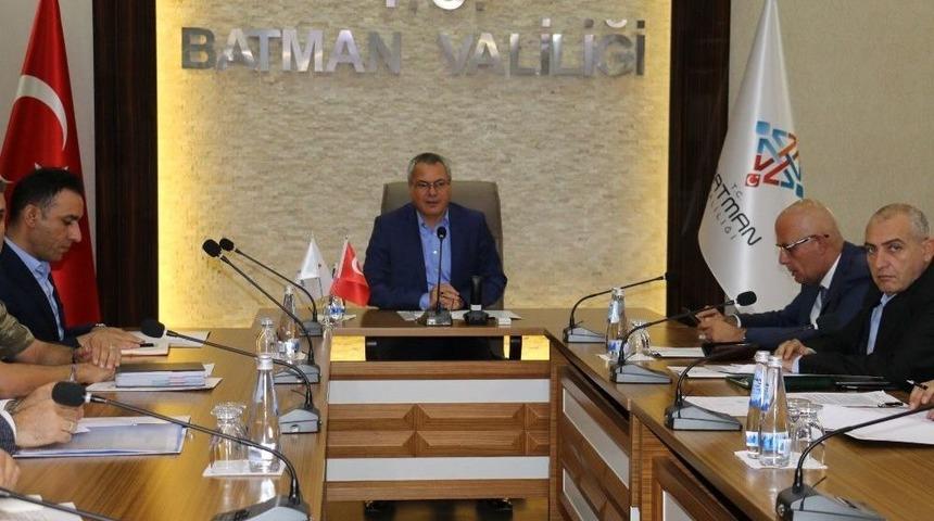 Batman&rsquo;da Sporda G&uuml;venlik Toplantısı