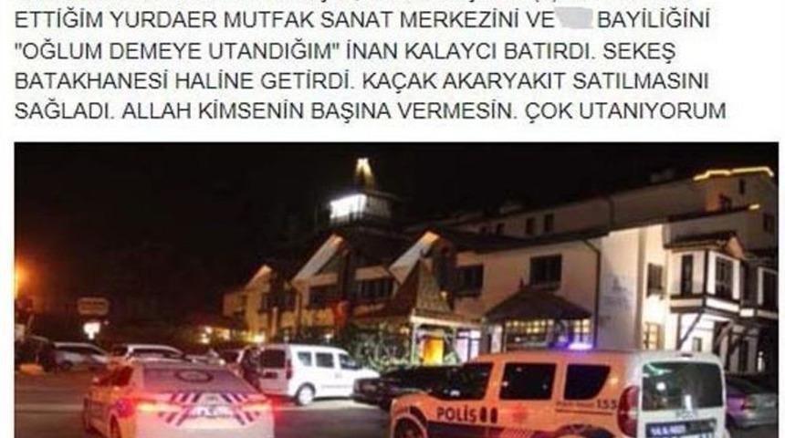 Fet&ouml;&rsquo;den Yargılanan Oğluna Şok Su&ccedil;lama: &ldquo;ka&ccedil;ak Akaryakıt Satılmasını Sağladı&rdquo;