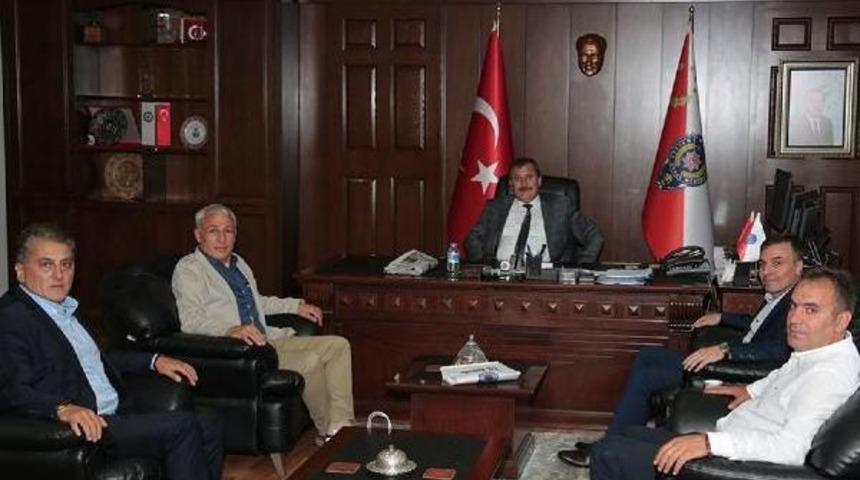 Trabzonspor&rsquo;Dan Emniyet M&uuml;d&uuml;r&uuml; &Ccedil;evik&rsquo;E Ziyaret