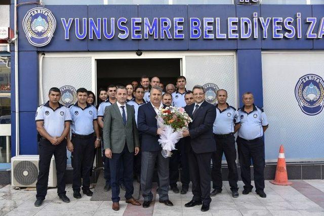 Başkan &Ccedil;er&ccedil;i Vefat Eden Zabıta Memurunu Unutmadı 1