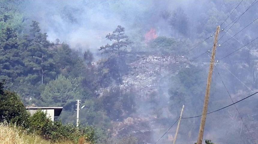 Alevler K&ouml;ye Sı&ccedil;radı