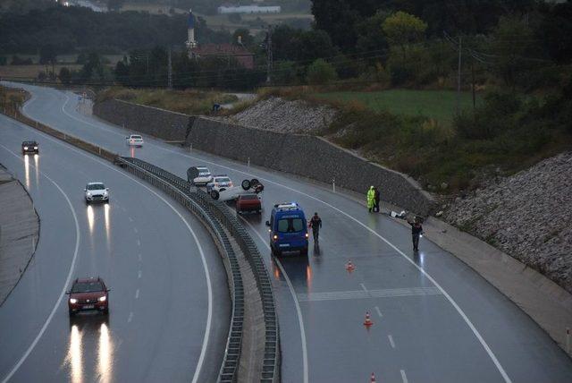 Sinop’ta Trafik Kazası: 1 Yaralı