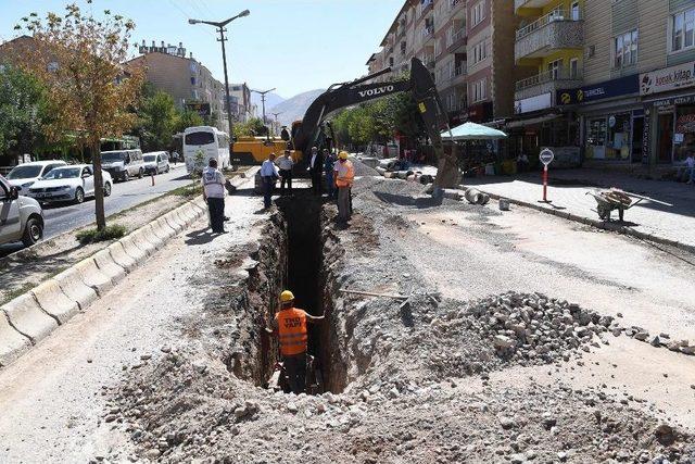 Muş’ta Altyapı Projesi Aralıksız Devam Ediyor