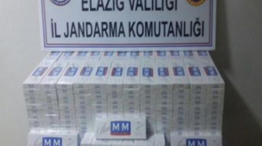 Elazığ&rsquo;da 6 Bin Paket Ka&ccedil;ak Sigara Ele Ge&ccedil;irildi