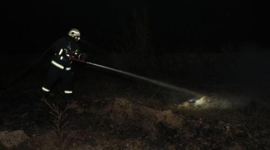 Sazlık Alanda &Ccedil;ıkan Yangın Korkuttu