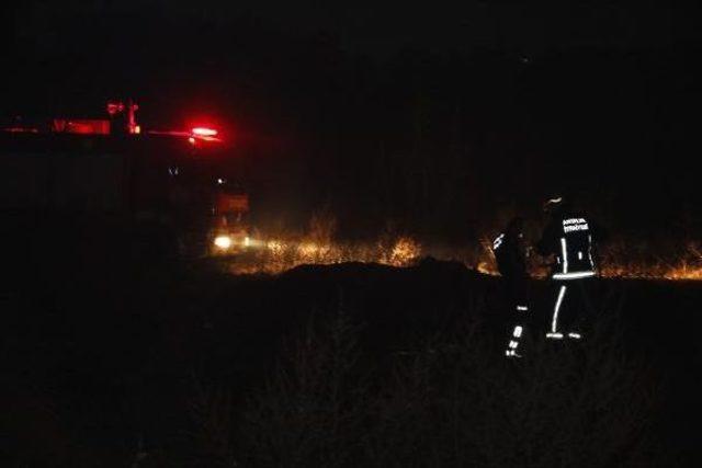 Sazlık Alanda &Ccedil;ıkan Yangın Korkuttu 3