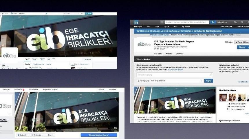 Ege İhracat&ccedil;ı Birlikleri Sosyal Medyadan Her Ay 1 Milyon Kişiye Ulaşıyor
