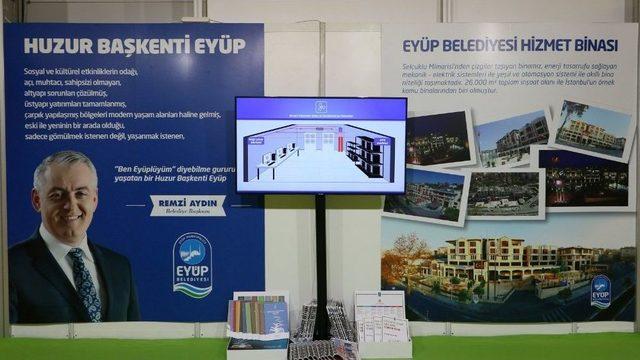 Ey&uuml;p Belediyesinin Standı Fuarda İlgi Odağı Oldu 1