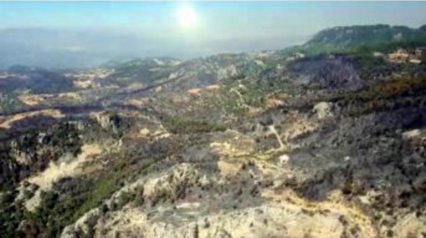 Felaketi Yaşayan Zeytink&ouml;y Havadan G&ouml;r&uuml;nt&uuml;lendi