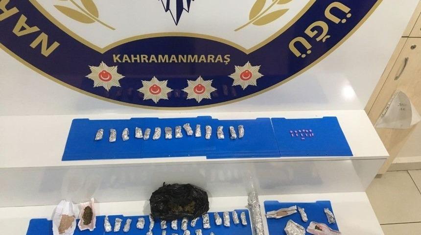 Kahramanmaraş&rsquo;ta Otel Odasında Uyuşturucu Baskını: 2 G&ouml;zaltı