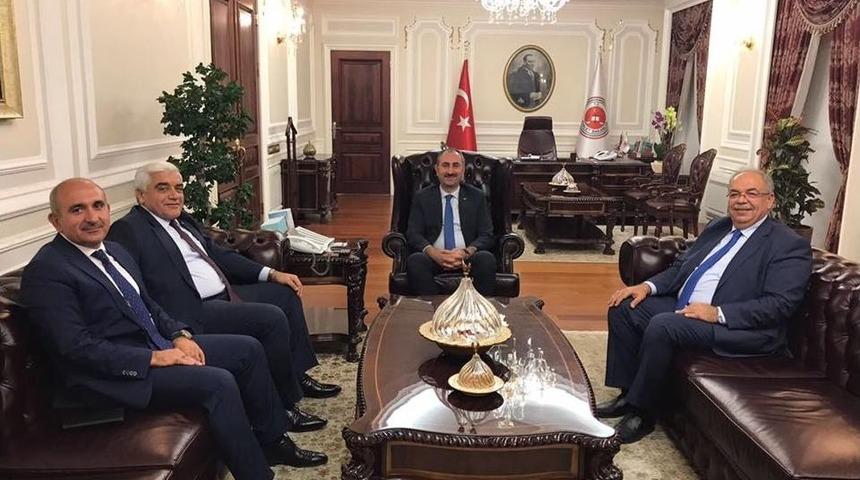 Kilis Protokol&uuml; Bakanlarla G&ouml;r&uuml;şt&uuml;