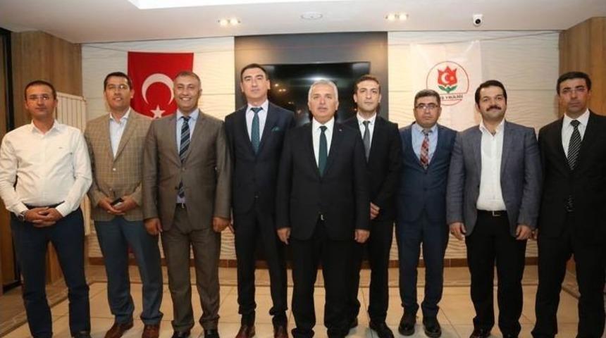 Tayini &Ccedil;ıkan M&uuml;lki İdare Amirlerine Veda Yemeği