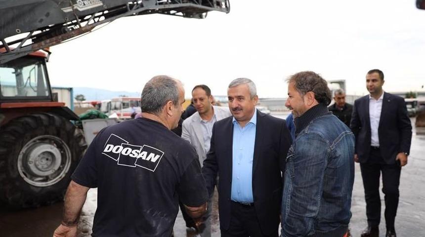 Başkan Baran&rsquo;dan Personeline Moral Ziyareti