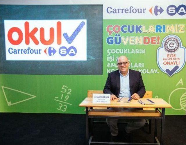 Carrefoursa nın Kırtasiye &Uuml;r&uuml;nlerine Ege &Uuml;niversitesi nden  g&uuml;venilirlik  Onayı 2