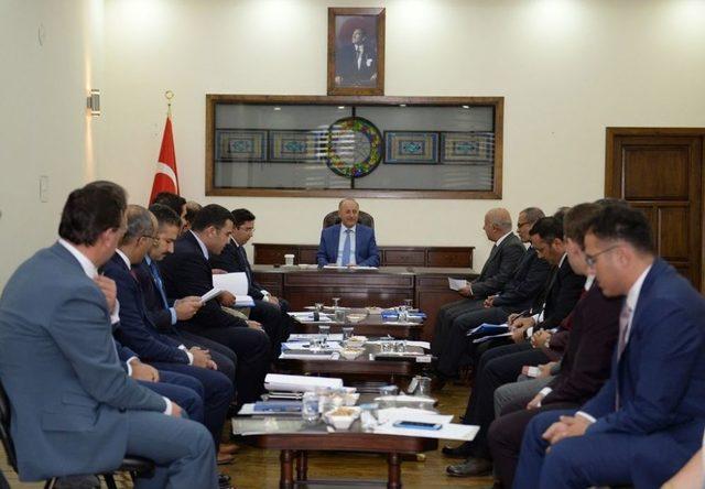 Kaymakamlar Toplantısı Yapıldı. 1