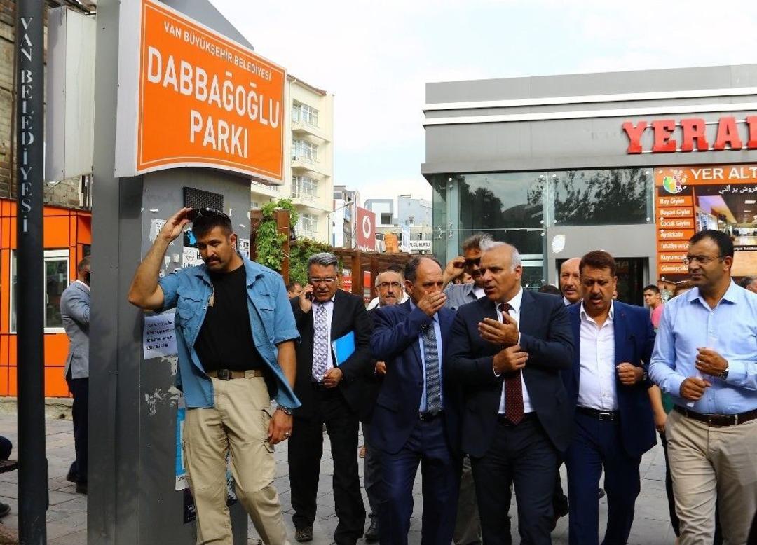 Vali Zorluoğlu, Dabbağoğlu Parkı&rsquo;nın Yenileme Startını Verdi