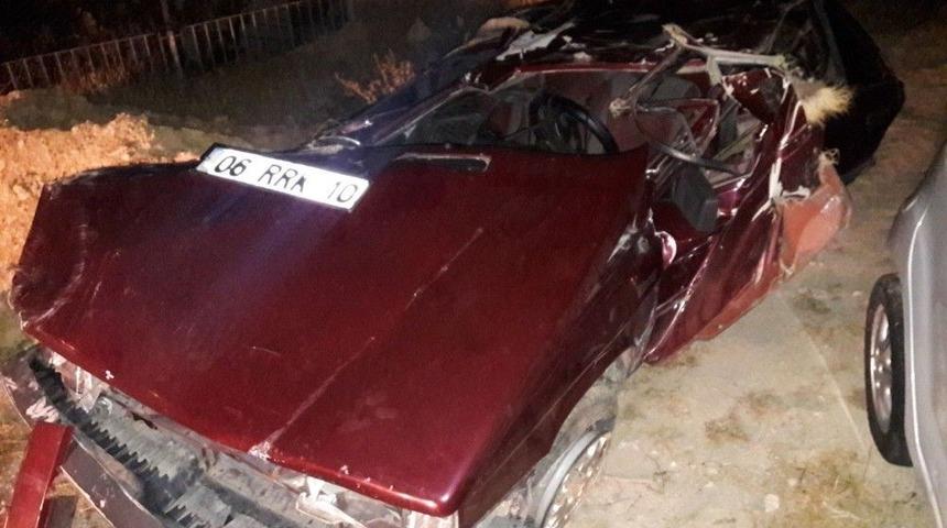 Sivas&rsquo;ta Trafik Kazası: 2 Yaralı