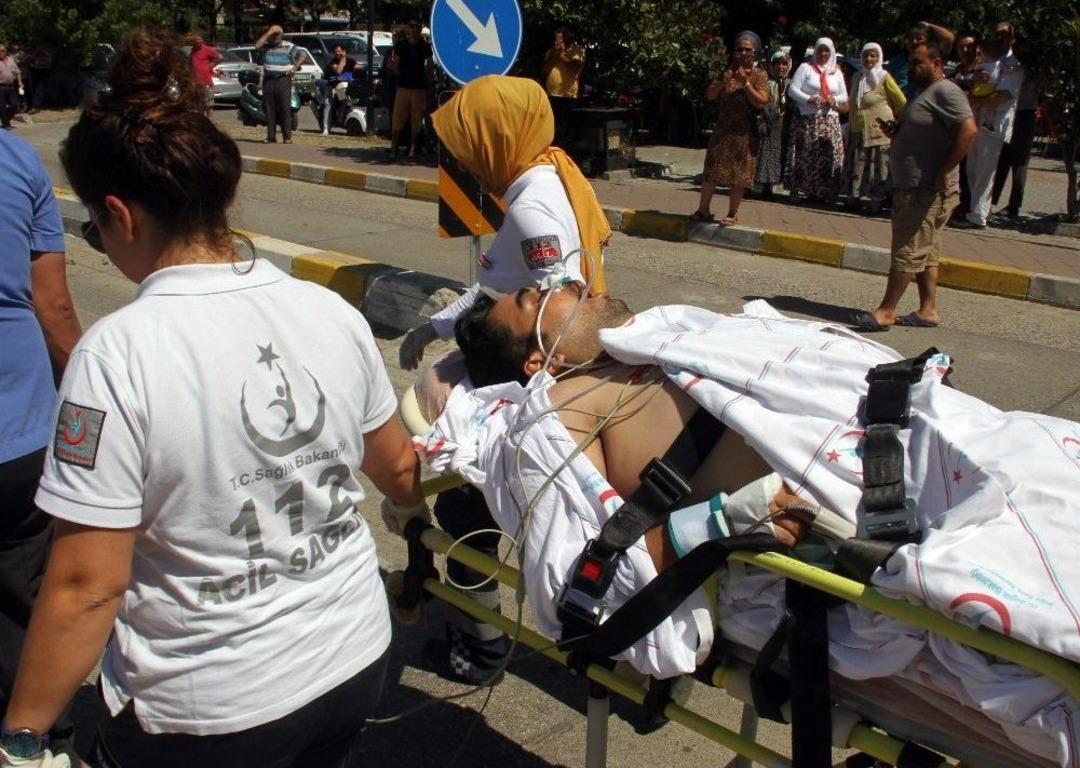 Ambulans Helikopter Orman Muhafaza Memuru İ&ccedil;in Havalandı