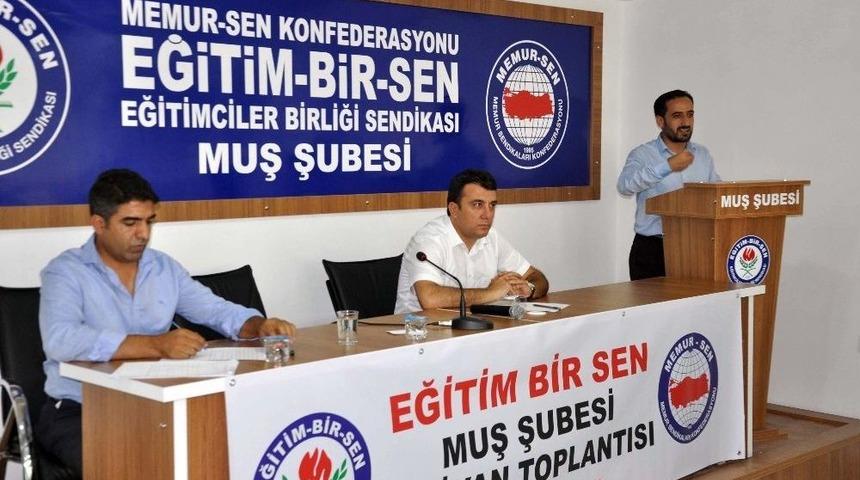 Eğitim-bir-sen Genel Başkan Yardımcısı Ramazan &Ccedil;akırcı: