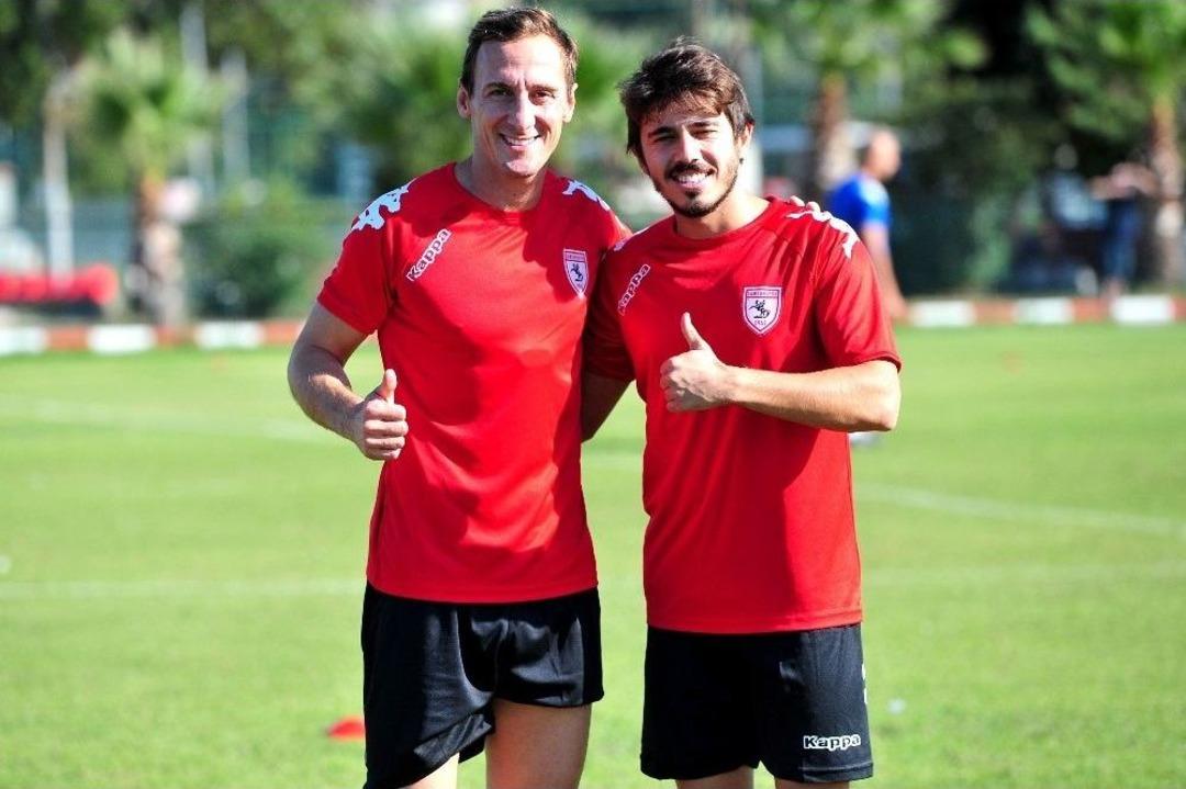 Samsunspor&rsquo;da 2 Yeni Transfer Antrenmanda