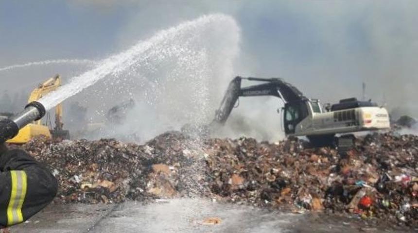 Kahramanmaraş'taki Kağıt Fabrikasında Yangın (2)