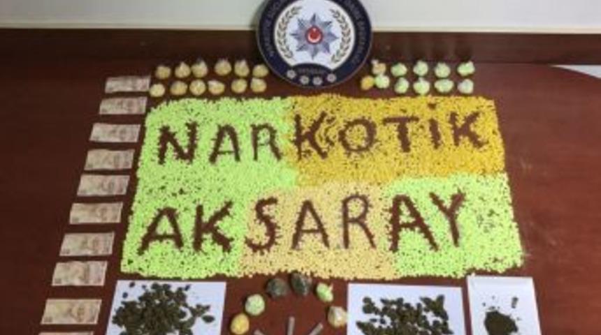 Aksaray&rsquo;da Okullar A&ccedil;ılmadan Uyuşturucu Tacirine Operasyon