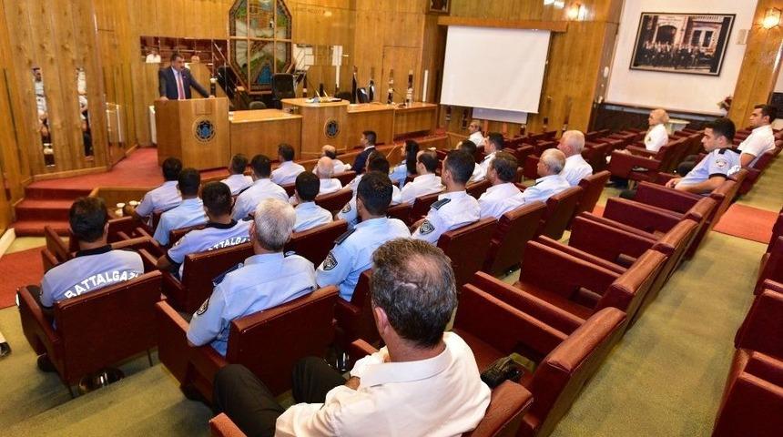 Başkan Gürkan Zabıta Müdürlüğü Çalışanları İle Biraraya Geldi