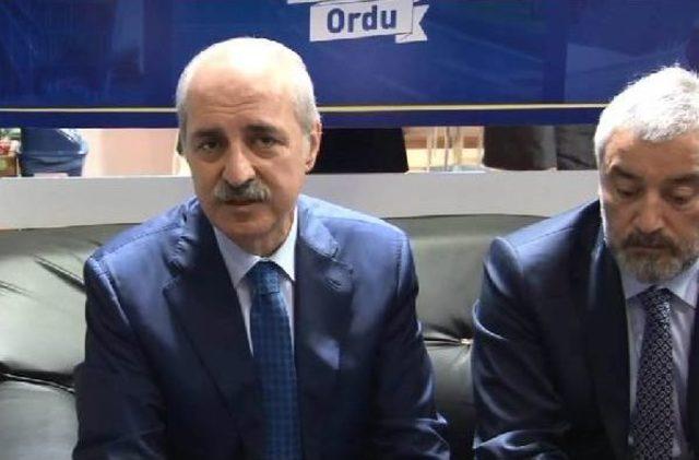 Numan Kurtulmuş: Krizin En Kısa Zamanda Aşılması Abd'nin De Menfaatinedir