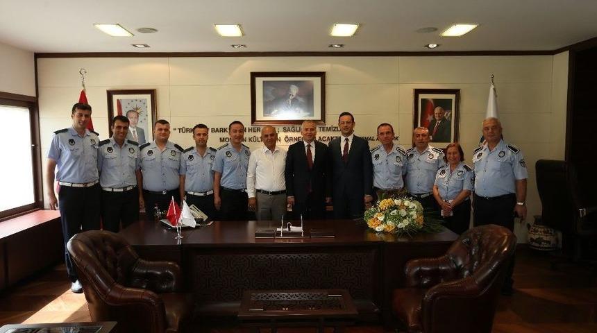 Başkan Zolan Zabıta Teşkilatı 191 Yaşında, Zabıtaları Kabul Etti