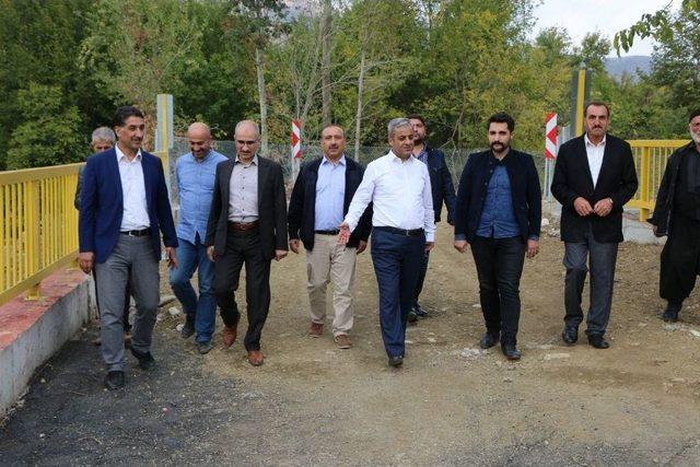 50 Metre Uzunluğundaki K&ouml;pr&uuml;, Ulaşımı 7,5 Kilometre Kısalttı 1