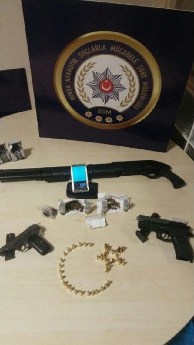 Bursa Merkezli Eş Zamanlı Uyuşturucu Operasyonunda 10 Kişi Yakalandı 1
