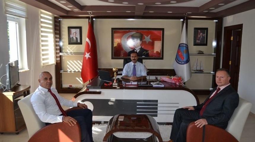 Milli V&uuml;cut Geliştirici Sporcudan Kaymakam Taşdan&rsquo;a Ziyaret