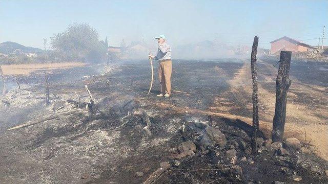 Çan’ın Dondurma Köyü’nde Yangın