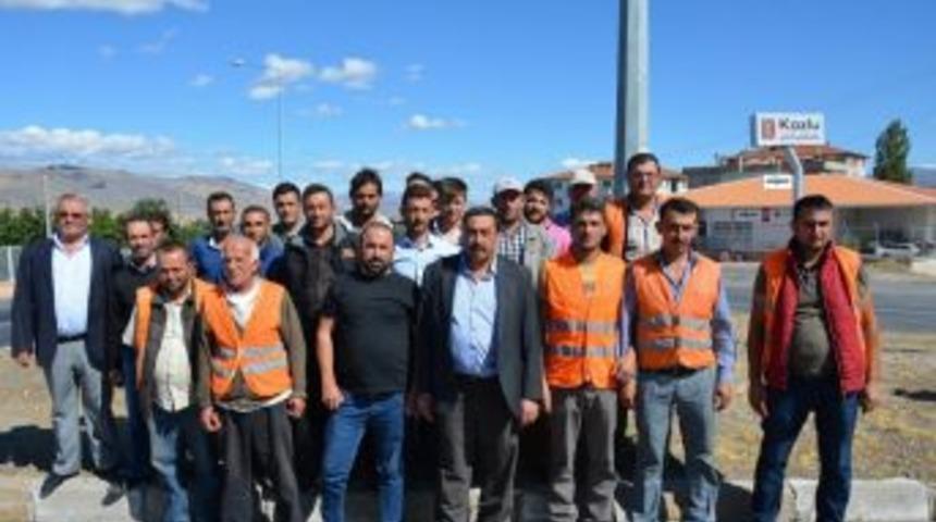 İşten &Ccedil;ıkarılan Taşeron İş&ccedil;ilerden Eylem