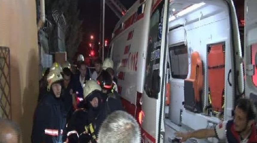 Arnavutk&ouml;y'de Fabrika Yangını...(3)