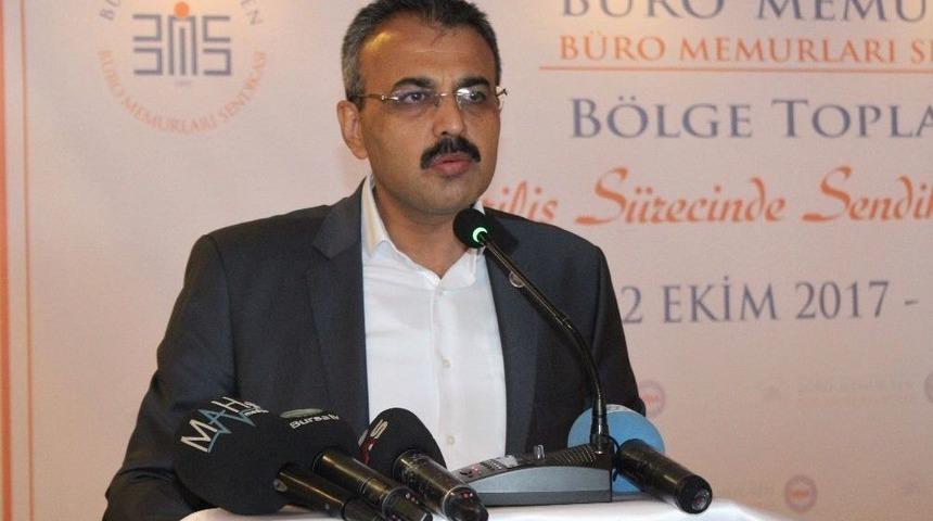 B&uuml;ro Memur-sen Genel Başkanı Yanbaz: