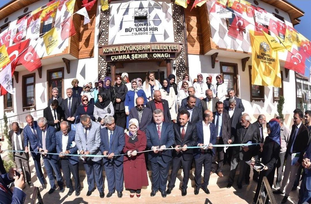 &Ccedil;umra Şehir Konağı Hizmete A&ccedil;ıldı