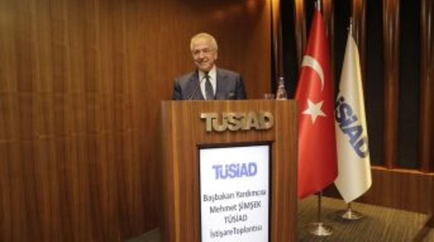 Başbakan Yardımcısı Şimşek, T&uuml;siad &Uuml;yeleri İle Bir Araya Geldi