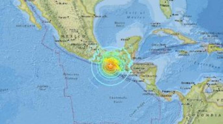 Meksika A&ccedil;ıklarında 8.0 B&uuml;y&uuml;kl&uuml;ğ&uuml;nde Dreprem Meydana Geldi (2)