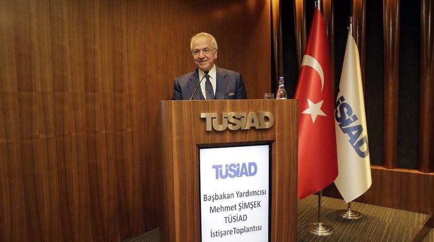 Başbakan Yardımcısı Mehmet Şimşek T&uuml;siad&rsquo;ı Ziyaret Etti