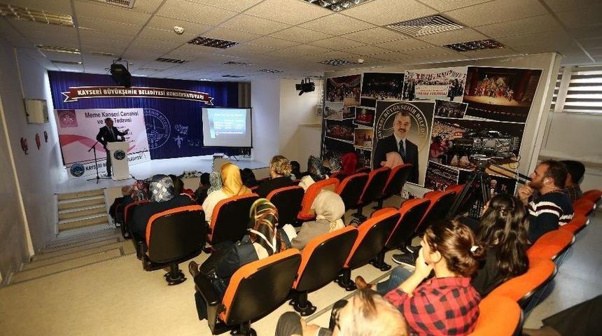 B&uuml;y&uuml;kşehir Belediyesinin Sağlık Seminerleri S&uuml;r&uuml;yor