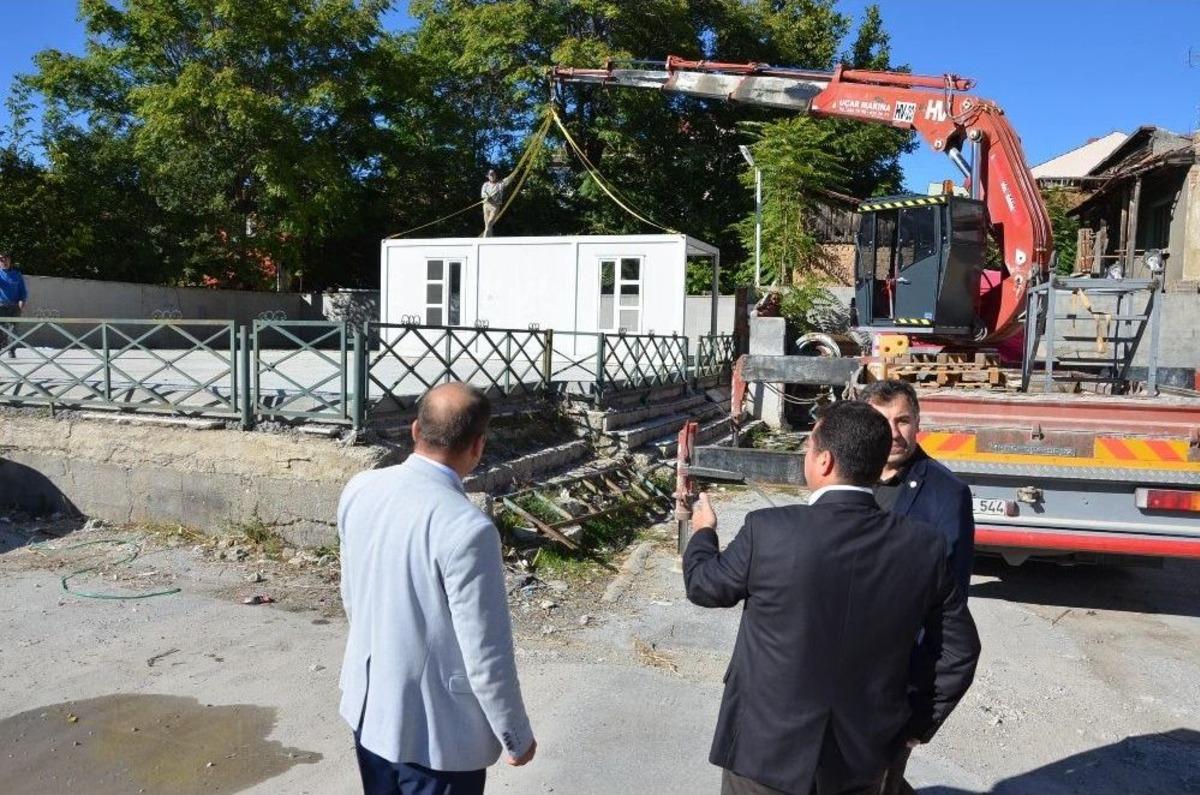 Hal Camisi Yerine Kullanılacak Mescit Hazırlandı