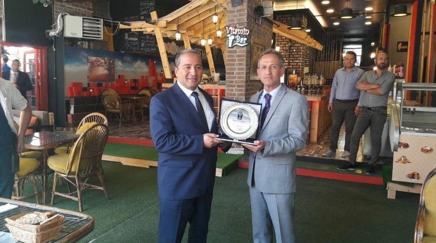 Kaymakam Candan&rsquo;a Veda Yemeği