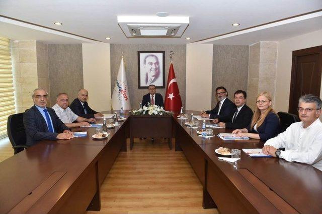 Teknopark Y&ouml;netim Kurulu Toplantısı, Vali Su Başkanlığında Yapıldı 1